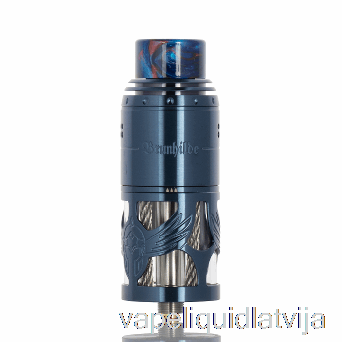 Vapefly X Vācu 103 Brunhilde Top Coiler 25mm Rta Tumši Zils Vape šķidrums